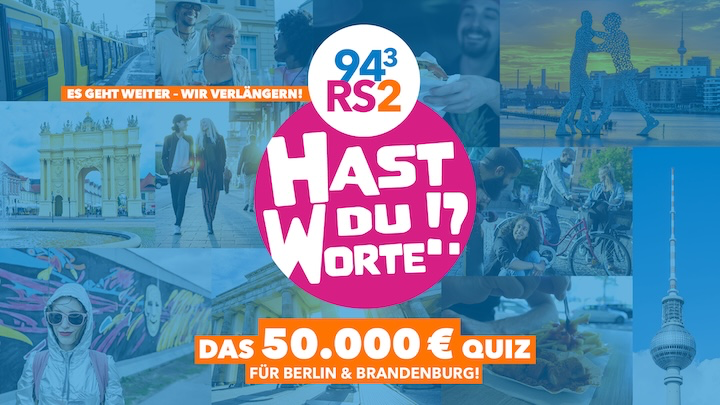 RS2 Extra-Chance – Jetzt hören, raten und 1.000 € sichern