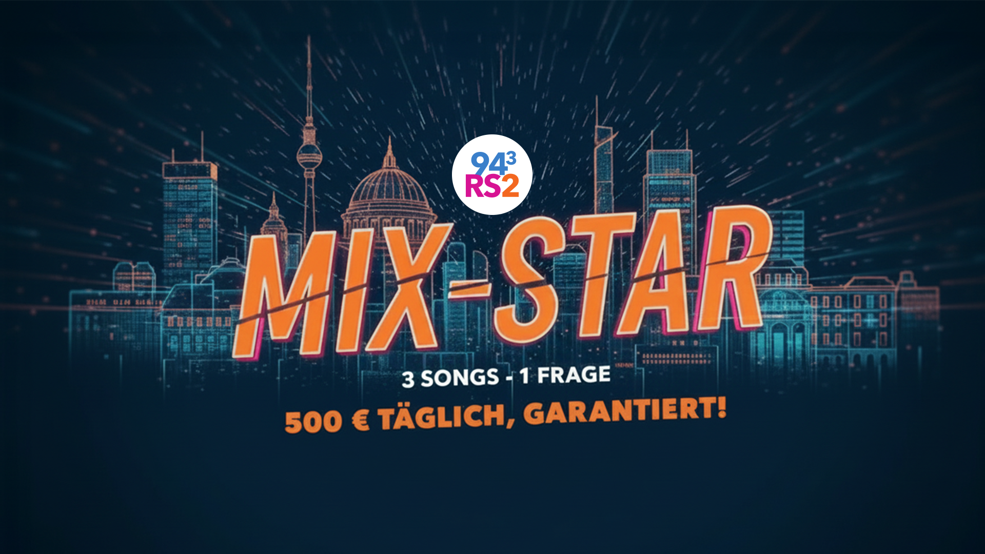 RS2 Extra-Chance – Jetzt hören, raten und 500 € sichern