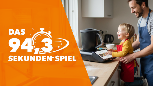 Jetzt Play drücken … und deine Chance auf den Thermomix sichern.